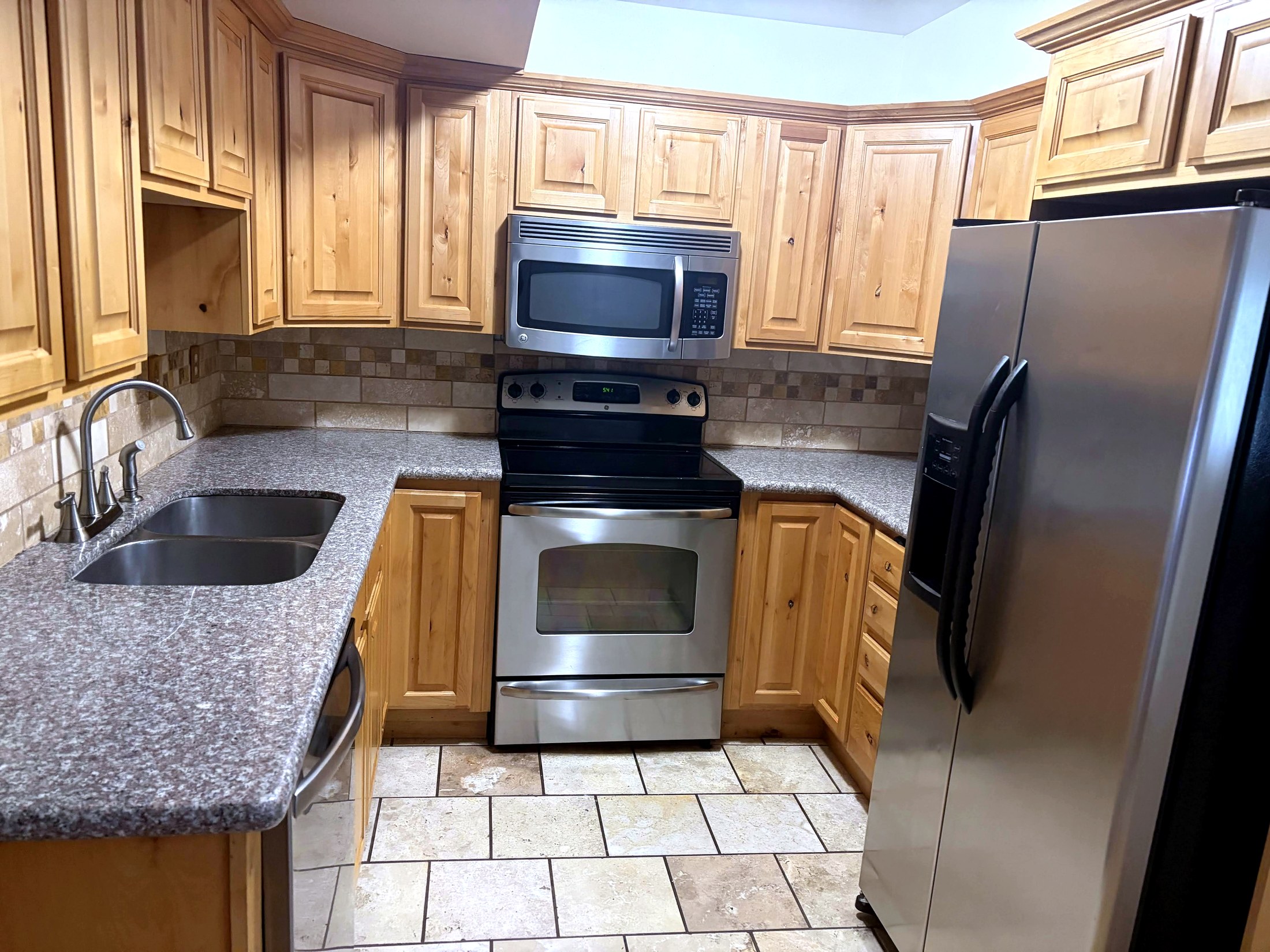 Park City open kitchen cleaned and prepped for summer entertaining