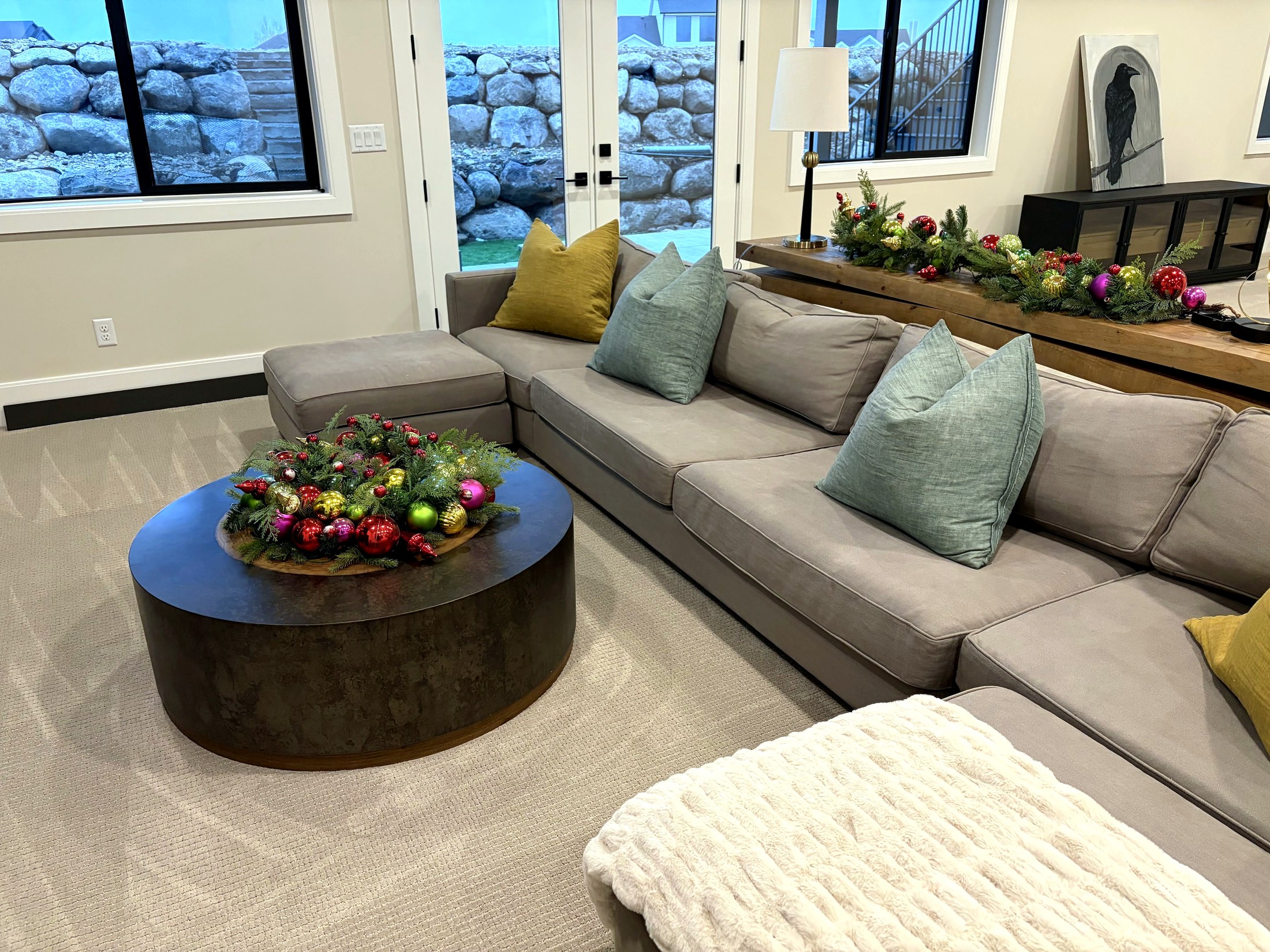 Living area cleaned for a Wallsburg area home