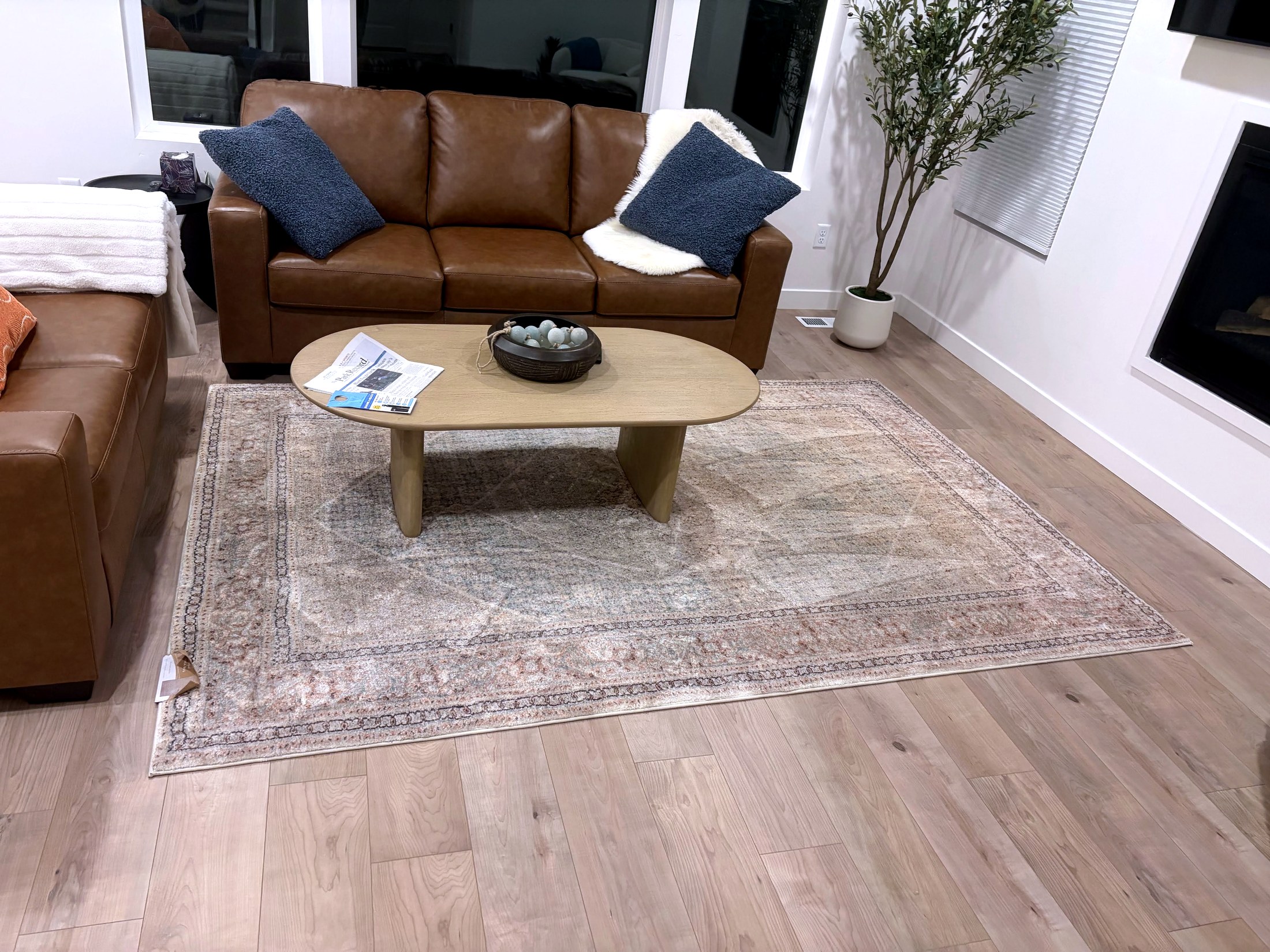 Luxury Deer Valley living room detailed to guest-ready standards